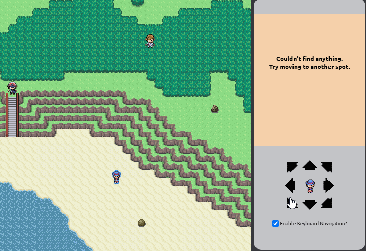 Gif mostrando a interface do jogo